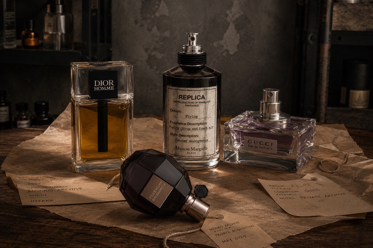 Rare documented fragrance batches