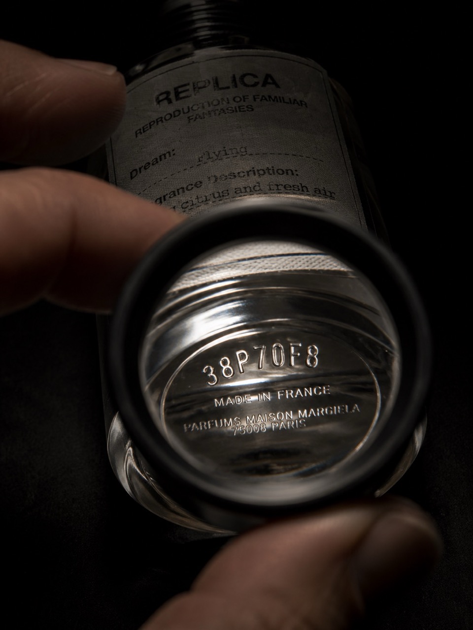 Rare fragrance being documented before release