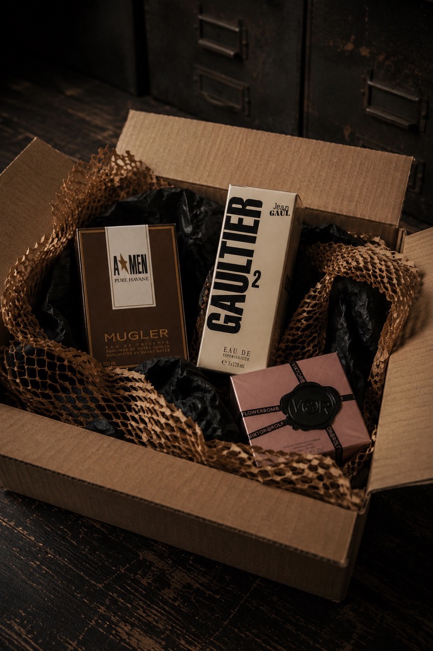 Order packed for shipping from Belgium